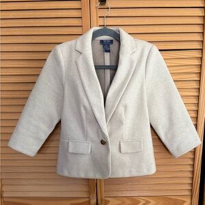 Elegant Cream Blazer for Women